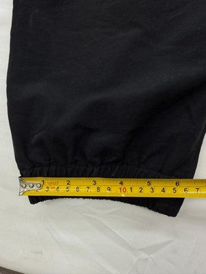 Umbro Men's Black Track Pants L Regular Fit Tapered Athletic