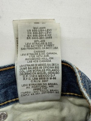 Levi's 505 Men's 30x32 Medium Wash Straight Fit Stretch Jeans