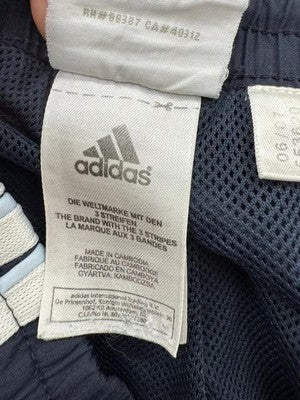 Adidas Men's Navy XL Track Pants Three Stripes Tapered Regular Fit