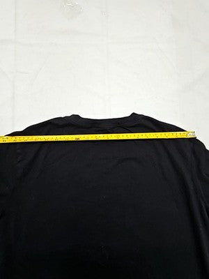 Calvin Klein Jeans Black XXL Men's Cotton Logo Crewneck T-Shirt