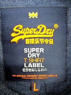 Superdry Vintage Logo Tokyo Navy L Relaxed Fit Graphic T-Shirt