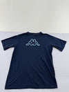Kappa Men's Navy T-Shirt – Size S, Logo, Short Sleeve