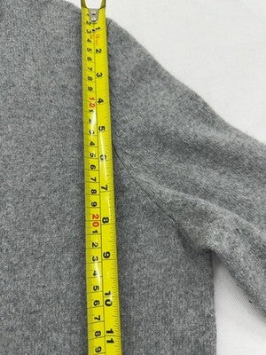 Hugo Boss Gray Crewneck Knit Sweater L Long Sleeve Men's