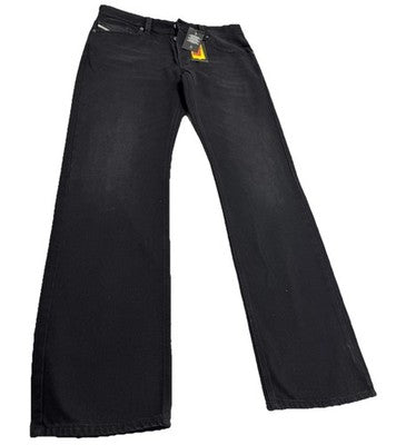 Bnwt Diesel Jeans Mens Markee Straight Fit Black Size 33/32 Rpr $190