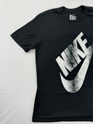 Nike Men's Black Athletic Cut Cotton Crewneck Short Sleeve T-Shirt M