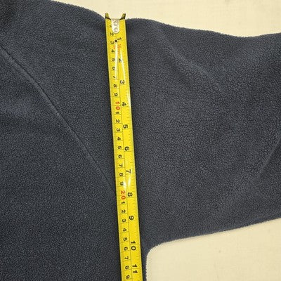 Kappa Men's Navy Blue Full Zip Fleece Jacket L Polyester
