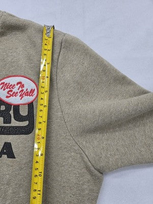 Superdry Men's Montana Grey Crewneck Graphic Sweatshirt M