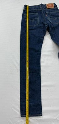 Levi's 510 Skinny Jeans Men's Dark Wash 29x32 Vintage Stretch