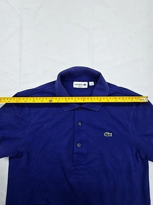 Lacoste PH793 Navy Slim Fit XS Short Sleeve Polo Shirt Cotton
