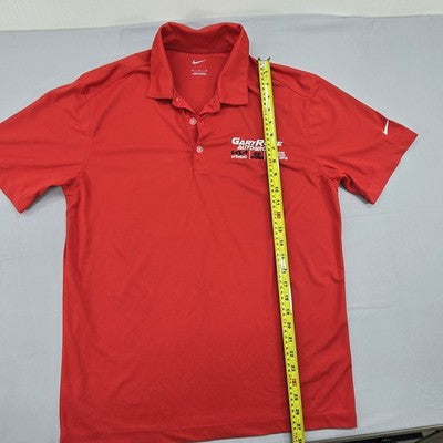 Nike Red XL Golf Polo Dri-FIT Short Sleeve Men's