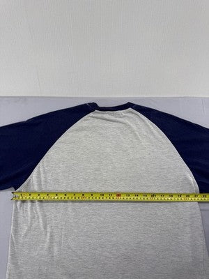 Fila Men's L Cream Raglan T-Shirt Color Block Cotton
