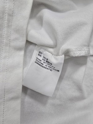 Nike Men's 2XL White Swoosh Sportswear Cotton T-Shirt Short Sleeve