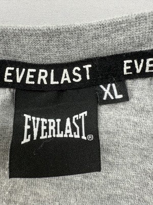 Everlast Boxing Grey XL Men's Short Sleeve Crewneck T-Shirt
