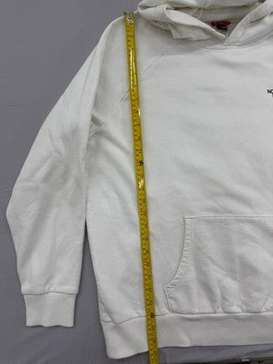 The North Face Men's White Cotton Pullover Hoodie XL Regular Long Sleeve
