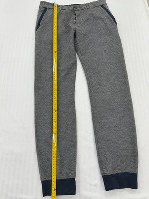 Imperial Boys Gray Fleece Sweatpants Tapered Size Regular - Drawstring