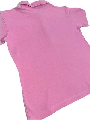 Tommy Hilfiger Men's Golf Polo Shirt L Classic Pink Cotton Short Sleeve Casual