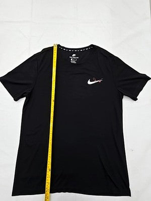 Nike Men's Black XXL Athletic Cut Cotton Crewneck T-Shirt