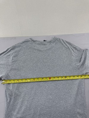 Champion Men's Gray Large Short Sleeve Crewneck Logo T-Shirt L