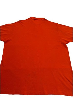Lacoste Polo Shirt Size Us 4Xl Men`S Regular Fit Orange - Great Condition