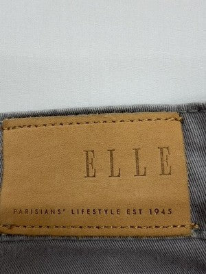 Elle Women Gray Chinos size XS product image 9