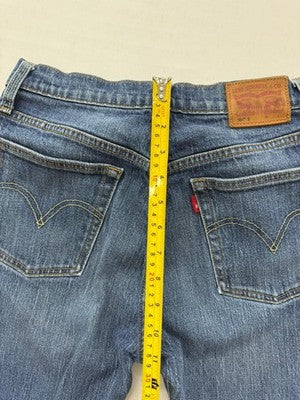 Levi's 501 Straight Jeans Women S Medium Blue