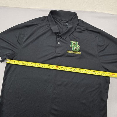 Nike Dri-FIT Black XL Short Sleeve Polo Golf Shirt Men