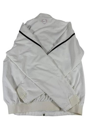Nike Total 90 White XL Soccer Track Jacket Vintage Water Repel