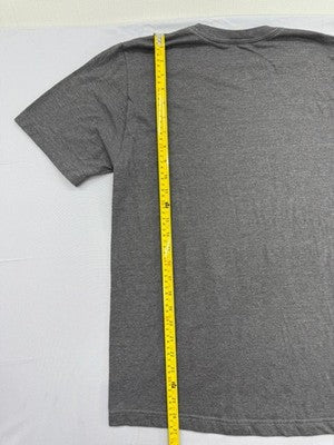 Nike Men's Grey S Short Sleeve Sportswear T-Shirt Embroidered Swoosh