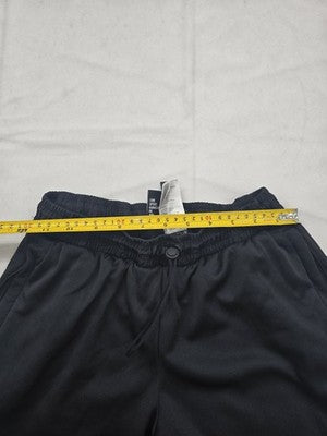 Adidas Black Track Pants Men's M Drawstring Regular