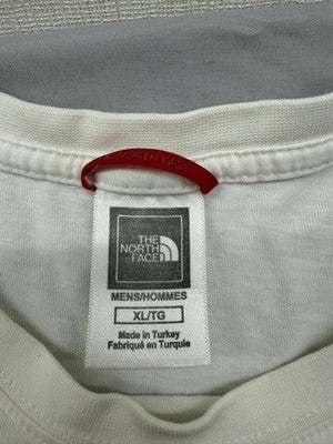 The North Face Men's XL White Short Sleeve Crewneck Logo T-Shirt