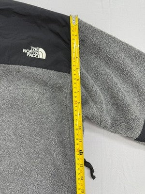 The North Face Men's M Grey/Black Heavyweight Full Zip Fleece Jacket