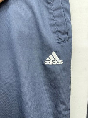 Adidas Men's Navy XL Track Pants Three Stripes Tapered Regular Fit