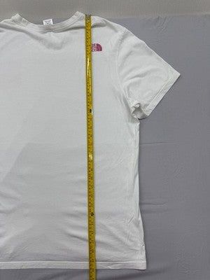 The North Face Men's XL White Short Sleeve Crewneck Logo T-Shirt