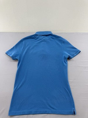 Lacoste Slim Fit Navy Polo Shirt M Short Sleeve Cotton France