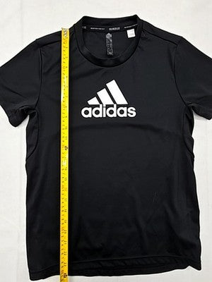 Adidas Primeblue Men's Black T-Shirt S Loose Fit Ocean Plastic Logo