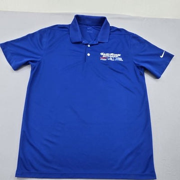 Nike Men's Blue Dri-FIT Golf Polo Short Sleeve Moisture Wicking