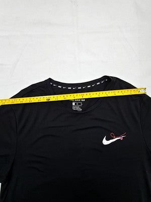 Nike Men's Black XXL Athletic Cut Cotton Crewneck T-Shirt