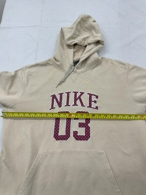 Nike Men's XL Beige Pullover Crewneck Hoodie Regular