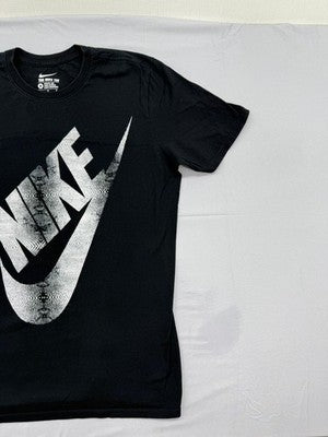 Nike Men's Black Athletic Cut Cotton Crewneck Short Sleeve T-Shirt M