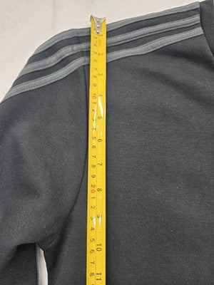 Adidas Black Crewneck Sweatshirt M French Terry Pullover