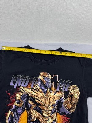 Black Timber Thanos Avengers Endgame Men's M Black T-Shirt Cotton