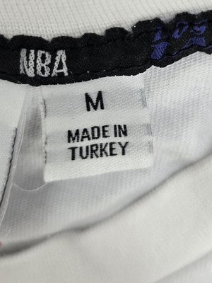 Primark LeBron James NBA Men's White M Short Sleeve T-Shirt