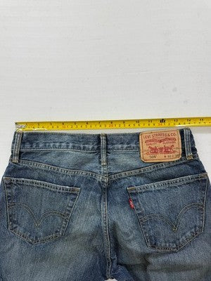 Levi's 505 Men's 30x32 Medium Wash Straight Fit Stretch Jeans