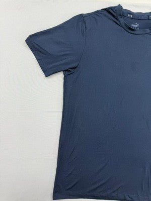 Puma Men's Golf Tee M Navy Palm Tree Crew Neck Short Sleeve Shirt 2022