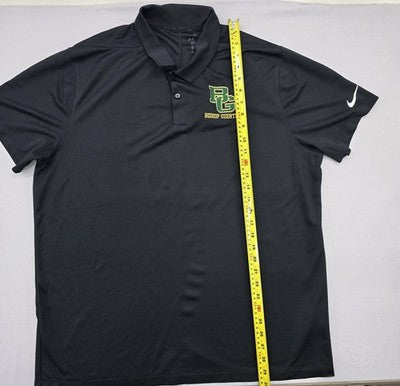 Nike Dri-FIT Black XL Short Sleeve Polo Golf Shirt Men