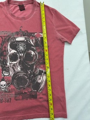 Scorpion Bay Men's Red Nuclear Graphic T-Shirt Regular Cotton NWT