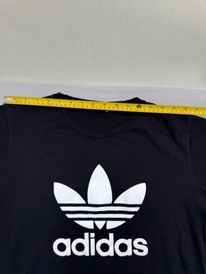 Adidas Originals Trefoil Logo Black XXL Men's Cotton T-Shirt Italy