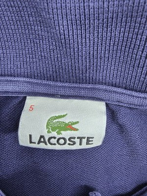 Lacoste Slim Fit Navy Polo Shirt Short Sleeve Size 5 Men DH4762-99
