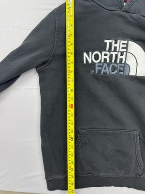 The North Face Gray Hoodie Youth Junior XL Pullover Cotton