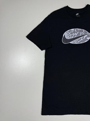 Nike Men's Black Graphic Print Short Sleeve Crew Neck T-Shirt Size S